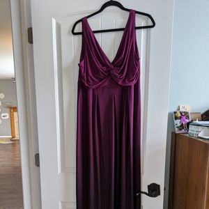 Ronnie Nicole floor length ombre dress